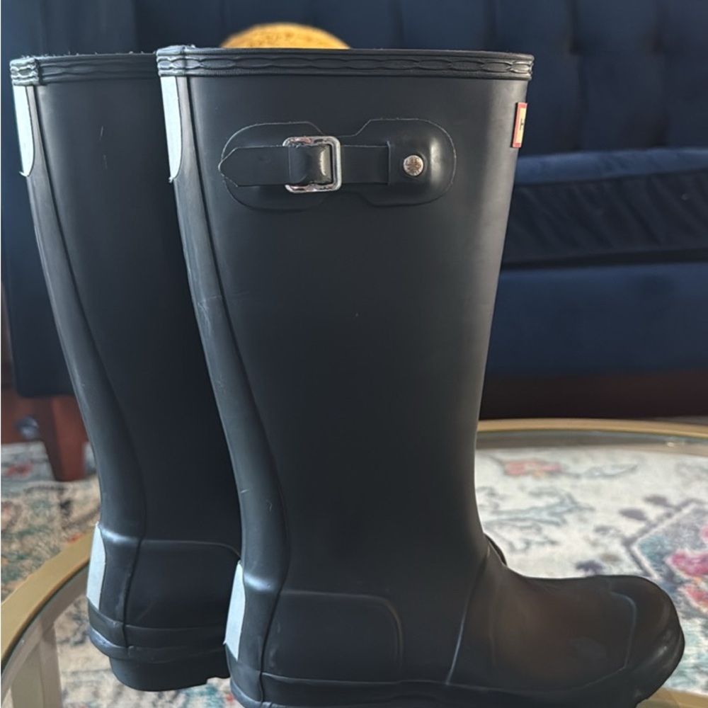 Hunter Black Rain Boots